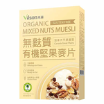 【米森 vilson】有機無麩質堅果麥片(400g/盒), , large