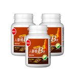 【葡萄王】 人蔘蜆B群30粒x3瓶 共90粒 (300倍高濃度B群 黃金蜆 葉酸 生物素), , large