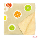 [瑪莎利亞]　日本製【濱文漾】純棉手帕/方巾－繽紛水果（3入組）, , large