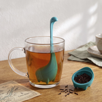 【上手家居】水怪造型矽膠茶漏(茶具/泡茶器/茶葉濾網/濾茶器/泡茶/茶葉過濾器/茶濾), , large