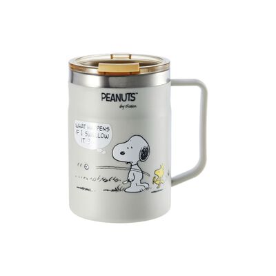 SNOOPY 不鏽鋼馬克杯-足球款