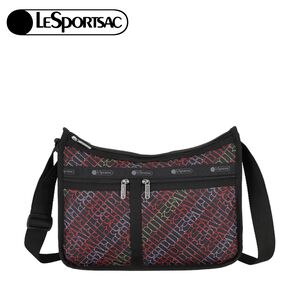 |快速出貨|Lesportsac Deluxe Everyday Bag 奢華斜背包 送禮-霓光字舞