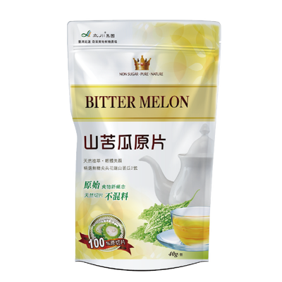 [長榮生醫]奇萊美地山苦瓜原片茶40g入X6袋