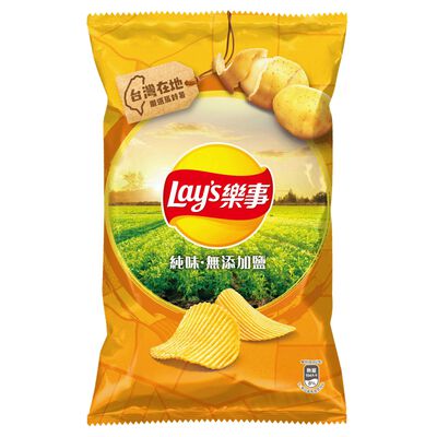 樂事波樂純味無新增鹽80g