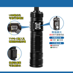 鉅玉經典｜充電式工作燈 工作燈 充電燈 蛇燈 蛇管工作燈 USB充電式 照明燈 附26650鋰電池 HK-G795, , large