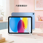 【山水之寶】iPad Pro 13吋 M4/M5（2024/2025版）保護套 TPU清透四角氣囊 內置觸控筆槽平板保護殼, 透明, large
