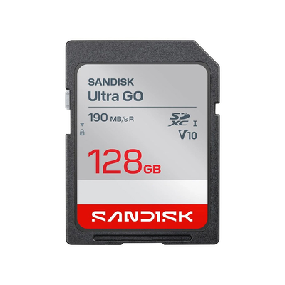 【SanDisk】Ultra GO 128G U1 V10 UHS-I SD SDXC 記憶卡