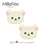 [千康嚴MilleF&eacute;e 棉花糖絲滑氣墊粉撲2人-小白熊, , large