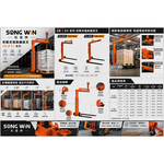 WIN五金 SONG WIN 松盈牌 CY吊臂式堆高機貨叉 自動平衡型 1T 1.5T 2T 堆高機吊臂 吊掛搬運 起重, , large