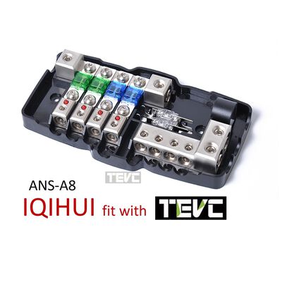 《tevc》ANS A8 二進四出 音響 改裝 綜合保險絲盒 四路 保險絲座 ANS型 LED指示燈