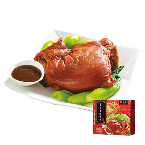 麒王府 霸王萬巒豬腳熟品每盒含湯汁約1200克 (附沾醬包)