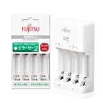 日本富士通Fujitsu 智能4槽低自放 鎳氫電池充電器, , large