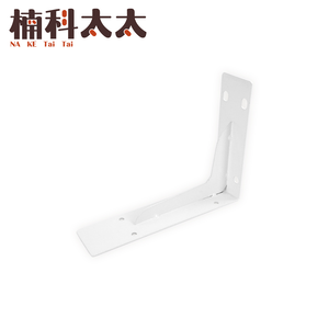 重型三角架/壁掛層板/L型支架 8吋(白色/單支) 618-LR8W
