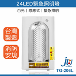 鉅玉經典｜緊急照明燈 停電照明燈 消防設備 露營燈 戶外燈 台灣製 24LED 壁掛式 TG-206L, , large