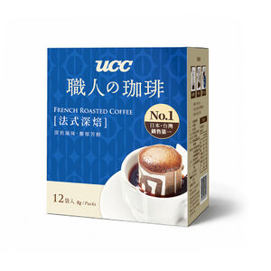 UCC職人法式深焙濾掛式咖啡 8g x12