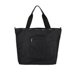 |快速出貨|Lesportsac LG REVERSIBLE PKT TOTE 大型雙面托特包 送禮-LOGO 永恆黑, , large
