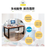 【HTGC】大角鋼書桌(快速組裝/穩固不搖/加厚板材/加粗腳柱)電腦桌/辦公桌/書桌, , large