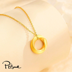 【Prisme Gold】黃金項鍊 莫比烏斯圓環 鍊墜項鍊 (金重：約0.05錢&plusmn;0.02), , large