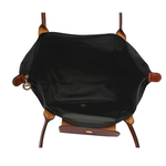 LONGCHAMP L號長把LE PLIAGE摺疊水餃包(黑色), , large