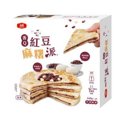 大成咕咕派(香Q紅豆麻糬)440g
