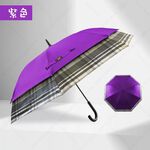 【周周生活】晴雨選品館｜27吋大傘面半自動直傘 2-3人用｜抗UV 防潑水 晴雨兩用, , large