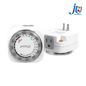 鉅玉經典｜24小時機械式定時器 110V-220V全電壓 定時開關 單插座 定時插座 TM-106A