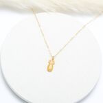 【Angel & Me】鳳梨 好運 旺旺 s925 純銀 厚鍍 24k 純金 項鍊, , large