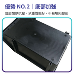 【嘉鴻牌JIAHON】防靜電斜口盒 A4(10個/箱)、A5(4個/箱)｜ESD物料盒 電子廠SMT產線工作桌專用斜口設計拿取便利, , large