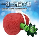 GS MALL 一入 二合一沐浴震動海綿棒 愛心 梨子 草莓 沐浴棒 SPA棒 震動棒 海綿棒 沐浴 不求人, , large