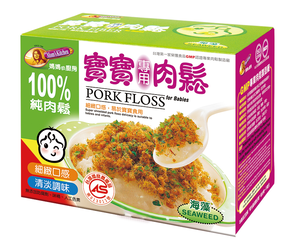 [ 媽媽的廚房 ] 寶寶專用肉鬆 (海藻) 156克 / 盒