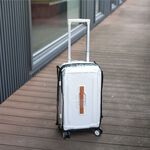 【Acer】墨爾本拉鍊行李箱 19.5吋 透明保護套 行李箱套 行李箱防塵套 行李箱保護套 行李箱箱套 防刮套, , large