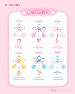 【際洋文化】Sanrio characters茸茸小寶貝系列手機掛鏈Mini, , large