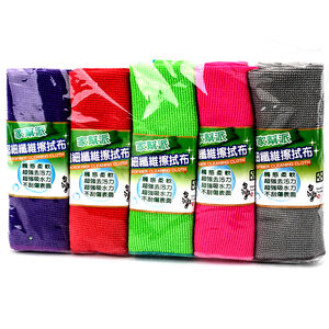 家幫派超細纖維擦拭布5入