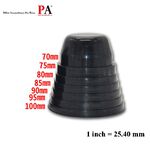 【PA LED】通用型 LED HID 大燈 防塵套 防塵蓋 防塵罩 防水蓋 防水罩 防水套 軟式橡膠 七種尺寸【大】, , large