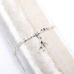 【Angel & Me】Deer Antler s925 sterling silver bracelet birthday gift, , large