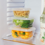 JC ECO BELIEVER RECTANGLE Silicone Container, 400ml/ 900ml/ 1200ml, 3 pcs, , large