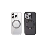 【山水之寶】iPhone 17/17Pro/17ProMax手機殼 防摔殼 幻影360度解壓旋轉支架磁吸防摔殼, , large