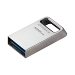 【Kingston】DataTraveler Micro 128G USB 3.2 Gen1 高質感金屬 隨身碟 讀取速度 200MB/s, , large