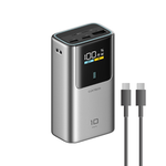 【Wh+CCC】CUKTECH 酷態科 10號MINI 55W TYPE-C 自帶線行動電源 10000mAh (PB1055) - 灰色, , large
