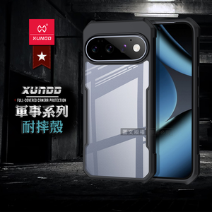 XUNDD訊迪 軍事防摔 Google Pixel 11 / 11 Pro 鏡頭全包覆 清透保護殼 手機殼(夜幕黑)