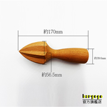 Wooden Lemon Squeezer, , large