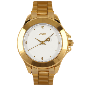 [MEDOTA] DAISY minimalist ladies watch-Gold&White / DS-9805