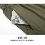 現貨 大尺碼 高品質 冰絲 排汗 涼感 五分褲-黑/咖啡/軍綠-0205579, , large