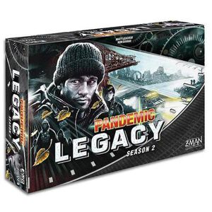 【Asmodee】瘟疫危機傳承 第二季 黑版 繁體中文版 Pandemic Legacy: Season 2 Black