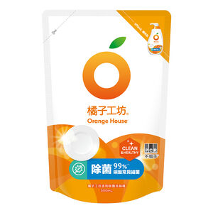 橘子工坊溫和除菌洗碗精補充包