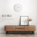 【上手家居】簡約靜音掛鐘(靜音時鐘/壁鐘), , large
