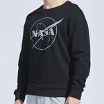 TECTOPxNASA 圓領長袖大學T恤AHB612721(原版授權 經典設計 百搭好穿), , large