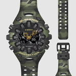 CASIO 卡西歐G-SHOCK BOLD CAMO 系列 迷彩獨特大錶殼雙顯電子錶 手錶 送禮 禮物 推薦(GA-V01CMG-3A), , large