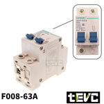 《tevc》F008 電瓶開關 雙切 雙電池切換開關 無熔絲開關 63A 兩進一出 副電池 露營車 斷電, , large