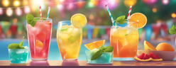 沁涼飲品